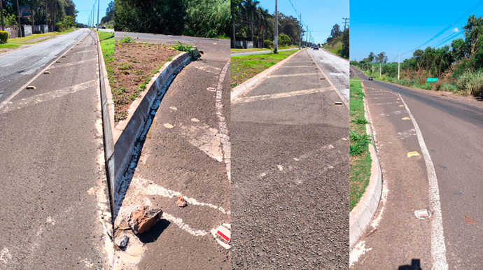 Após novo acidente, moradores cobram melhorias e Câmara reforça pedido de nova sinalização na Av. Benedito Pires Moradores pedem melhorias na sinalização - FOTO: Câmara Municipal de Assis