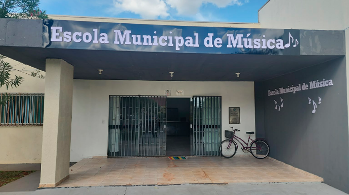 Escola Municipal de Música de Paraguaçu Paulista - FOTO: DIvulgação
