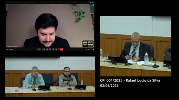 Chefe de TI da Saúde diz à CPI que entregou HD com imagens à prefeita Telma Spera