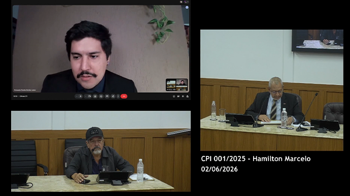 Oitiva com o motorista Hamilton Marcelo foi realizada no dia 2 de junho - FOTO: Reprodução/Câmara Municipal de Assis
