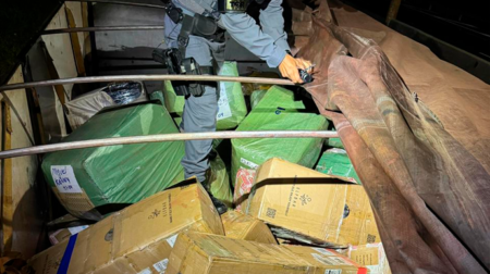 Carga saiu da cidade de Campo Grande, no Mato Grosso do Sul - FOTO: Polícia Rodoviária/Divulgação