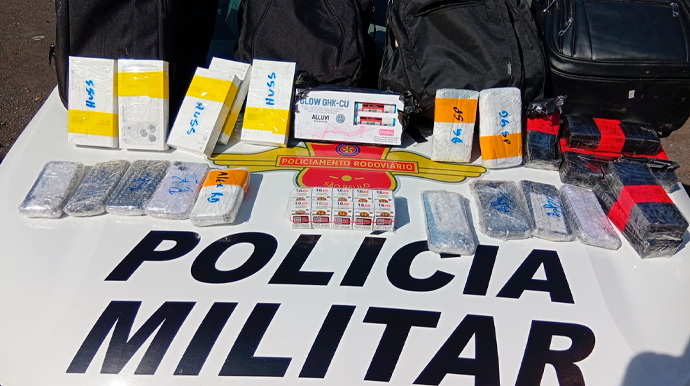 Polícia descobre carga milionária de Tirzepatida e iPhones durante abordagem em Assis Produtos apreendidos estavam sem documentação fiscal - FOTO: Polícia Rodoviária